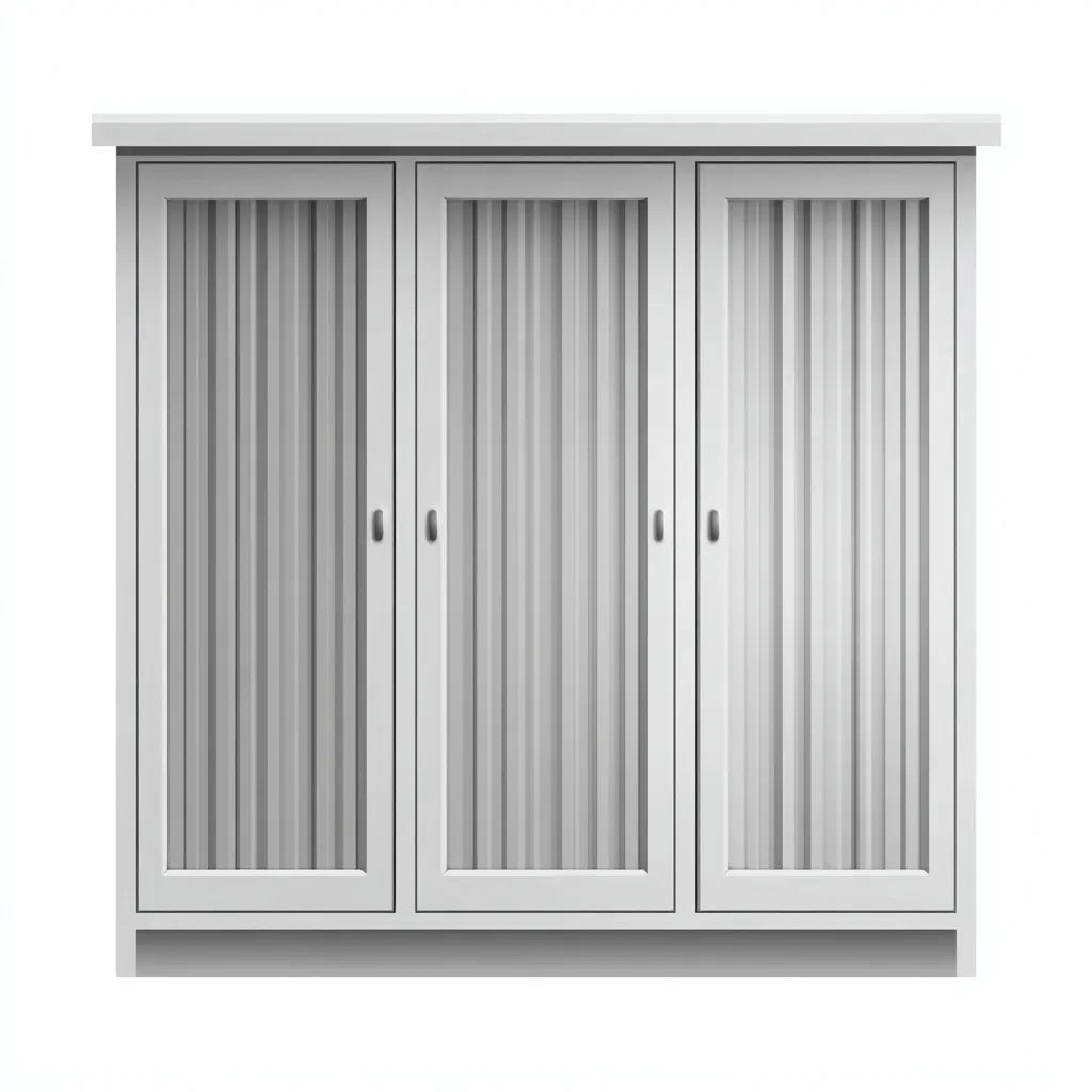 Credenza 120×40×92 cm - legno - bianco e grigio - mobile contenitore elegante per sala da pranzo